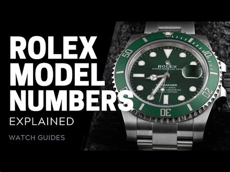 Rolex value by model number